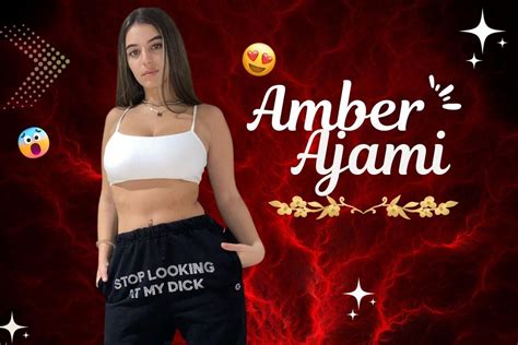 amber ajami nude|Ambsofficialxos Nude Videos